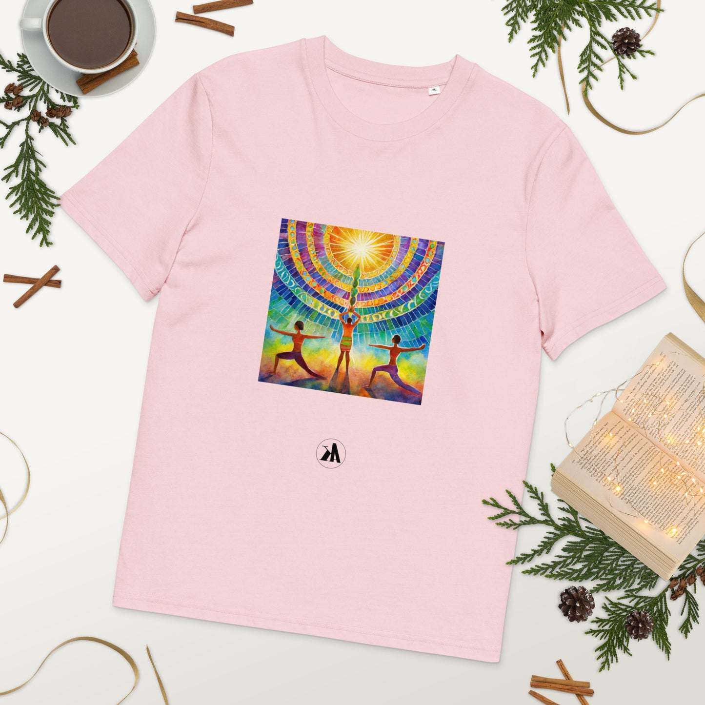 Camiseta orgánica Yoga-Saludo al Sol 7