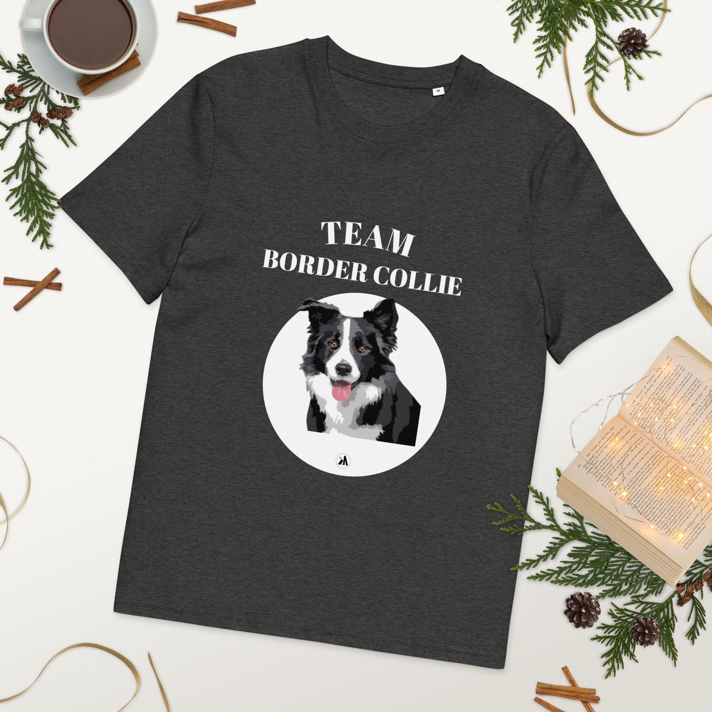 Camiseta orgánica Dogs-Border collie