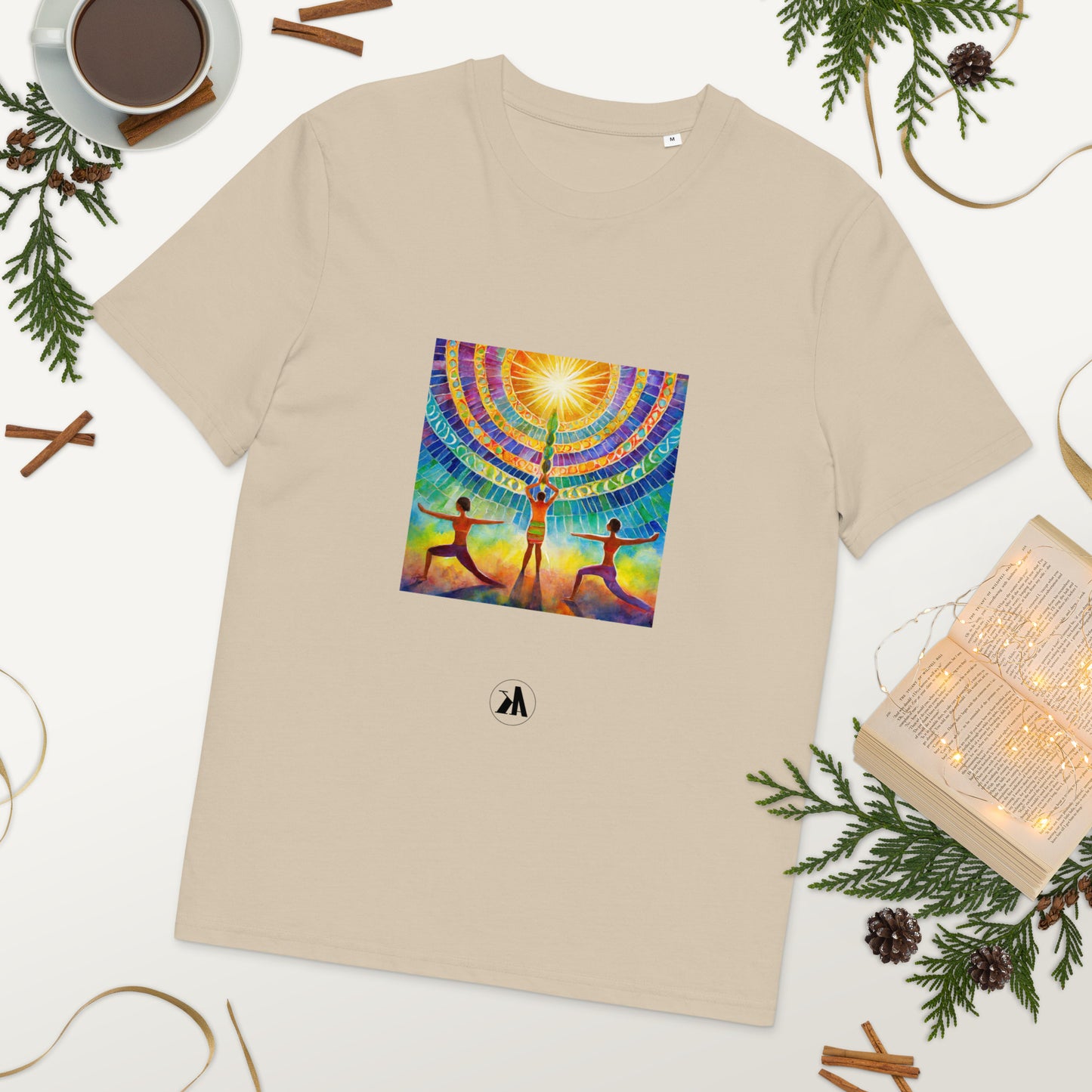 Camiseta orgánica Yoga-Saludo al Sol 7