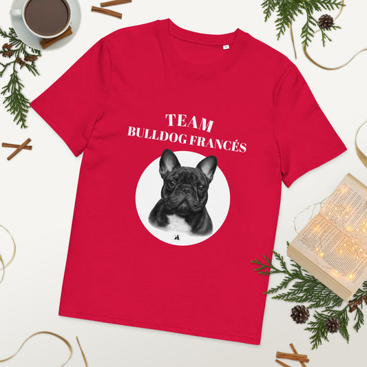 Camiseta orgánica Dogs-Bulldog Francés