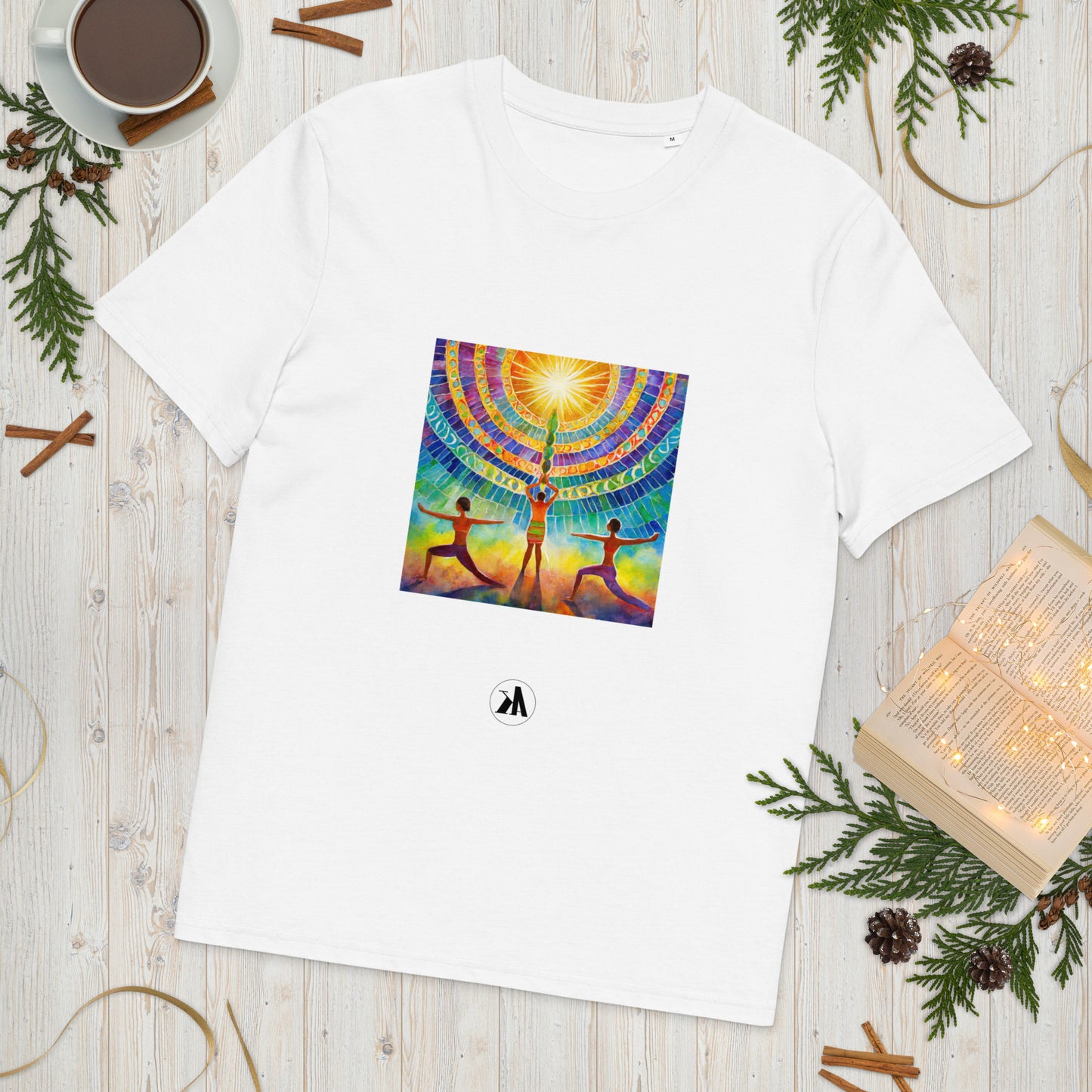 Camiseta orgánica Yoga-Saludo al Sol 7