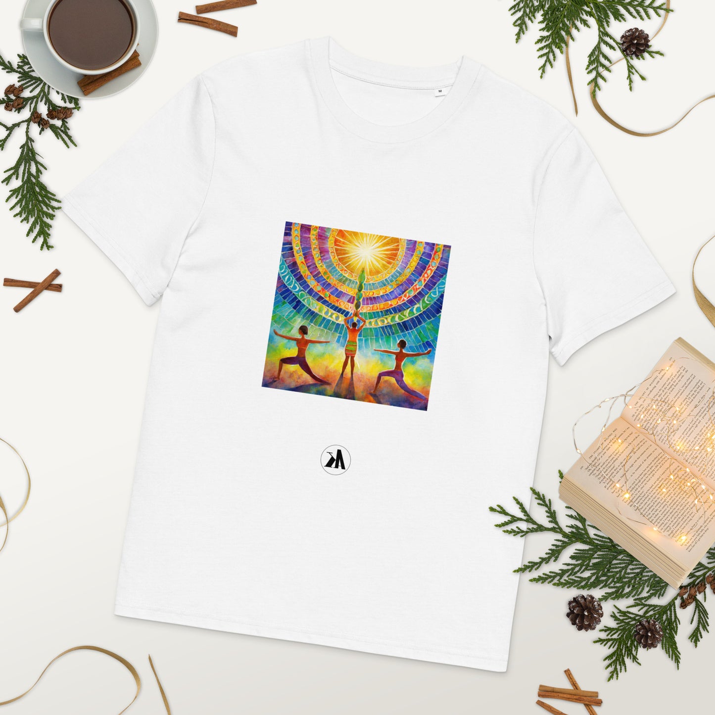 Camiseta orgánica Yoga-Saludo al Sol 7